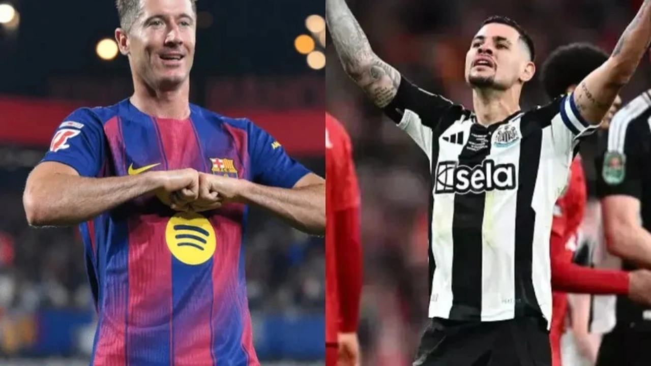 برشلونة يواجه نيوكاسل في مواجهة نارية ضمن منافسات دوري أبطال أوروبا 2026